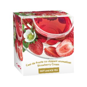 Ceai de fructe HOT and ICE TEA Căpșuni aromatizat
