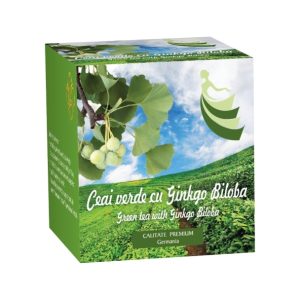 Ceai verde cu Ginkgo Biloba