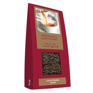 Ceai de fructe rodie și mentă Pomegranate Egyptian Mint